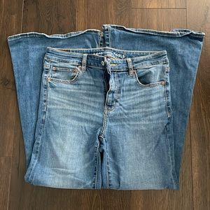 American Eagle festival flare size 12 short jeans